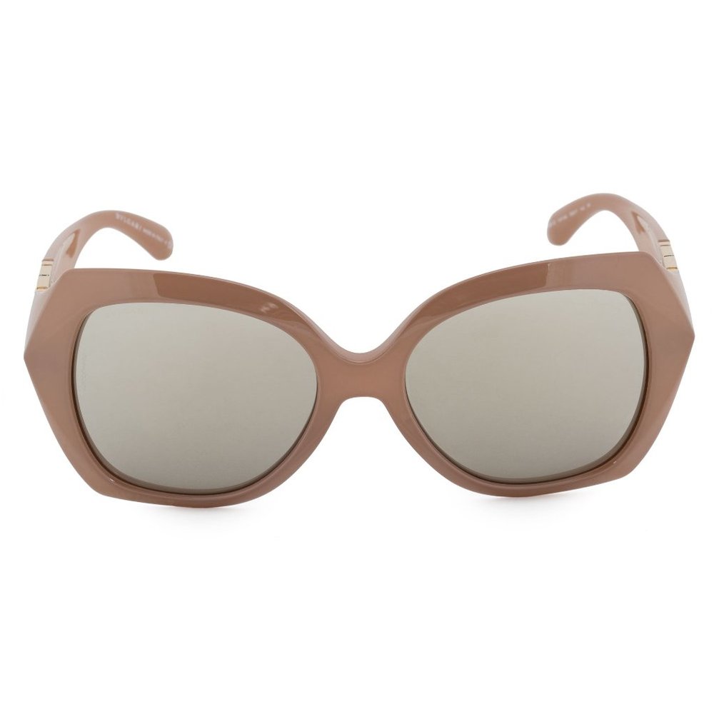 Bvlgari Dark Beige Diamond Sunglasses